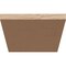 Ekena Millwork 6in. W x 4in. H x 20in. L Concord Woodgrain TimberThane Rafter Tail, Primed Tan RFTUR06X04X20CONRCPR - alternate 2